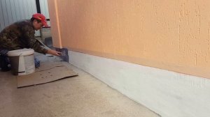 Мраморная крошка на цоколь ((Своими руками))