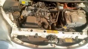 Toyota Aqua DAA-NHP10-AHXEB Chassis, Vin plate and Engine number location.