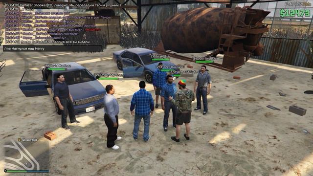 GTA 5 RP КАЗНЬ РУССКАЯ РУЛЕТКА SAMP VMP Beta смотреть онлайн