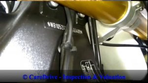 BMW S1000RR MOTOR BIKE (VIN) CHASSIS NUMBER LOCATION & ENGINE NUMBER LOCATION   CareDrive