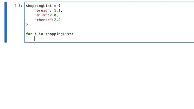 Python: Printing Dictionary Keys with a For-Loop смотреть онлайн