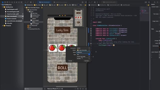 Add button to ViewController Xcode - iOS смотреть онлайн