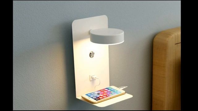 Полка светильник с usb зарядкой смотреть онлайн