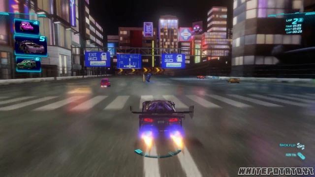 Cars 2: The Video Game | Boost - Ginza Sprint! | WhitePotatoYT! смотреть онлайн