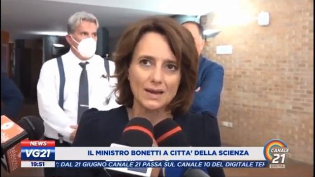 VG21 del 27 giugno 2022 - L’incontro a Città della Scienza Elena Bonetti смотреть онлайн