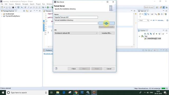 How to Install & configure Apache Tomcat server in Windows 10? смотреть онлайн