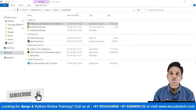 What is Database and How to Install Database Browser for SQLite in Windows | Django Tutorial смотреть онлайн