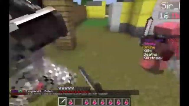 Minecraft KitPvP!! w/Robocreator223 and Foshizzle4Nizzle! смотреть онлайн