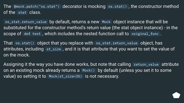 How to mock a method return value of a class смотреть онлайн