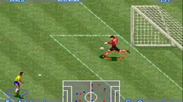 International Superstar Soccer (SNES) - Brazil Vs Argentina (Exhibition Game) - First Half смотреть онлайн