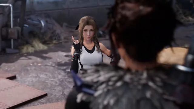 Aerith in TIFA costume mod | Final Fantasy 7 Remake смотреть онлайн