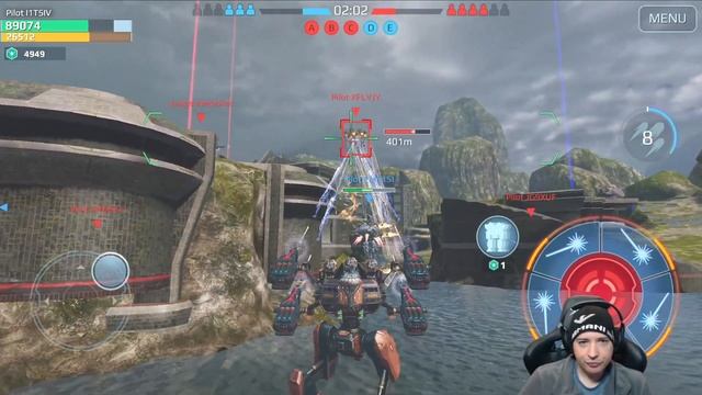 NEW Module 'Balanced Unit' & Robot Typhon Gameplay - War Robots WR смотреть онлайн