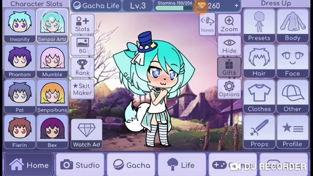 Как сделать мою ос в игре Gacha Life смотреть онлайн