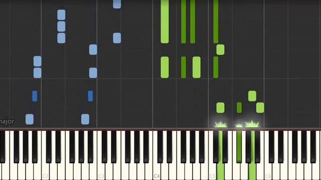 September Earth Wind and Fire Piano tutorial (Synthesia) смотреть онлайн