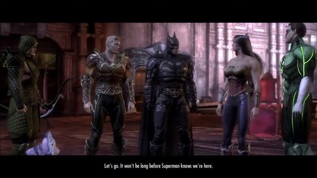Injustice Gods Among Us Story Mode: Chapter 5-Green Arrow смотреть онлайн