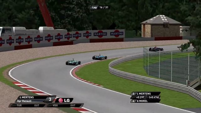 Grand Prix 4 GP2 Manager 2011 2.Rennen Belgien смотреть онлайн