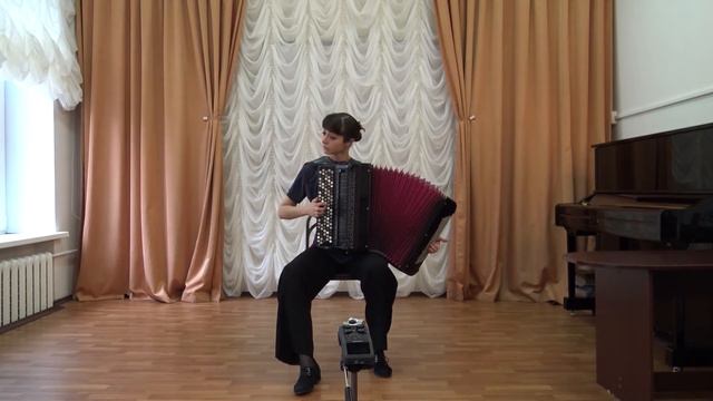Alevtina Nikitina bayan  I. S. Bach PreludioFuga gis- moll WTK II