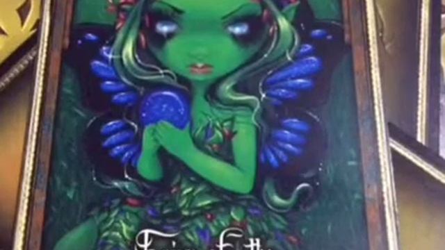 Learn Oracle Cards - Card 44 Fairy Of The Green World Oracle Of Shadows And Light смотреть онлайн