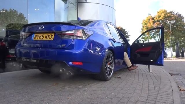 2016 Lexus GS F: Cold Start and Revs! смотреть онлайн