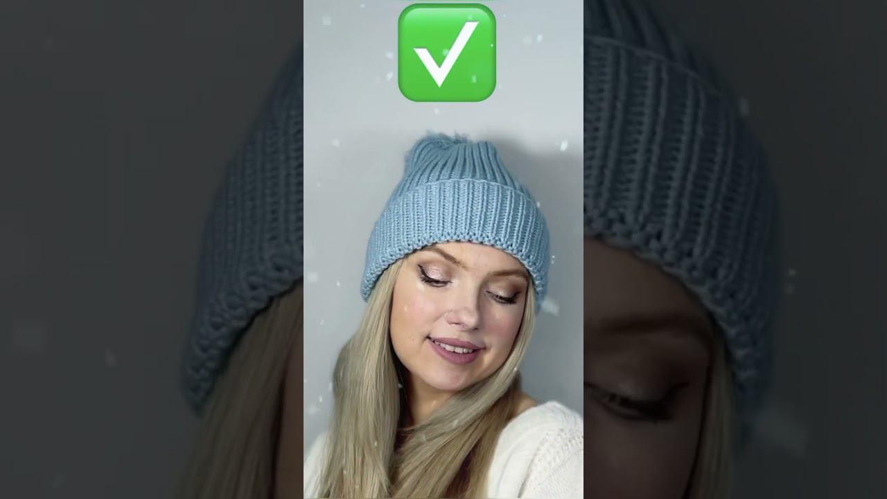 1 or 2? ❄️☃️❄️ #winterhairstyle #winter #winterwear #winterhat смотреть онлайн