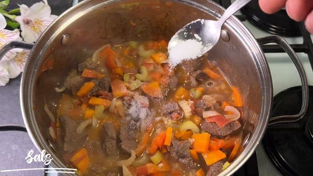 Przepis na marokańską zupę, który pokazał mi mój przyjaciel! Wołowina z soczewicą! смотреть онлайн