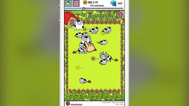 Cow Evolution - Clicker Game for iPhone and Android смотреть онлайн