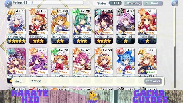 Fortune Dust/Fantasy Rebirth Explained! | Update Breakdown | Touhou LostWord смотреть онлайн