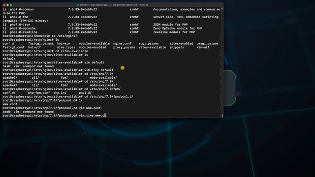 10.1 Raspberry Pi3 - PHP-7.0 基本安裝及基本設定 смотреть онлайн