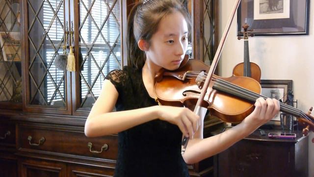 J. S. Bach:  Siciliana from Sonata No. 1 in g played by Kelley Huang