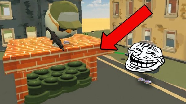 CHICKEN GUN FUNNY MOMENTS №11