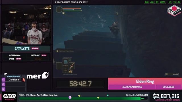 Elden Ring от catalystz за 1:53:24 #SGDQ2022 [RU] смотреть онлайн