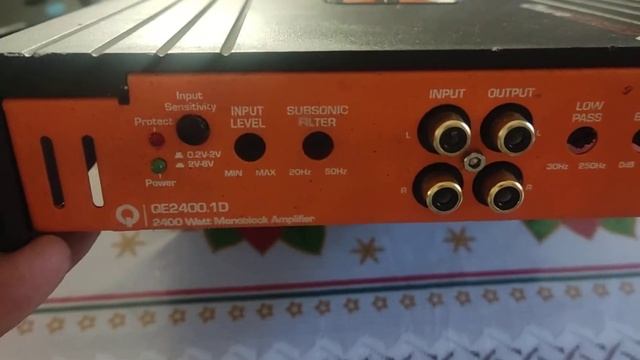 Quantum audio QE2400.1D смотреть онлайн