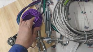 Тарзанка зиплайн, детская канатная дорога на дачу.