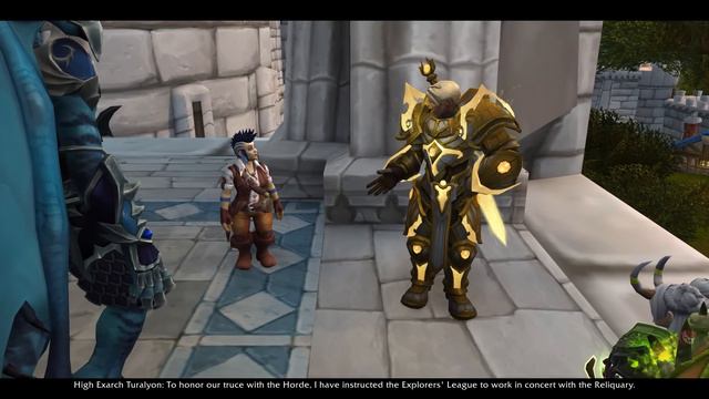 Wrathion Meets Alliance Leaders смотреть онлайн