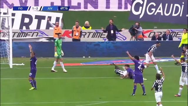 Matías Fernández // Fiorentina vs Juventus - Serie A 2013/14 J8 20.10.2013 смотреть онлайн