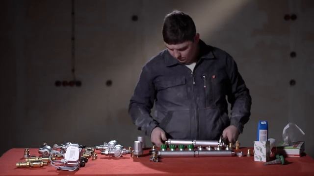 Как собрать коллектор для квартиры. Простой пример