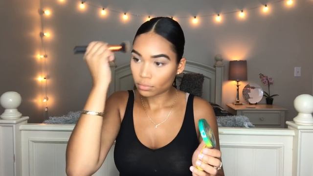 DRUGSTORE GLOWY MAKEUP | HOW TO APPLY LASHES