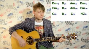 Урок 21 -Уроки игры на гитаре для новичков, Ритм на 3_4 на примере Штиль- Ария(разбор, бой