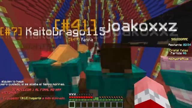 COMO JUGAR LOS SQUID CRAFT GAMES - Miclok74 смотреть онлайн