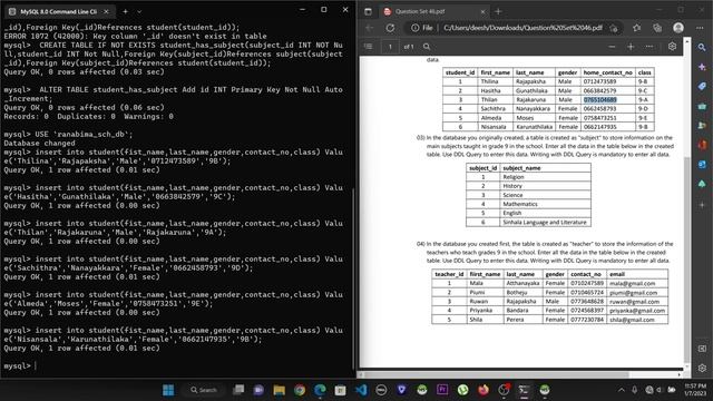 Java Institute | database management systems | questions set-46 смотреть онлайн