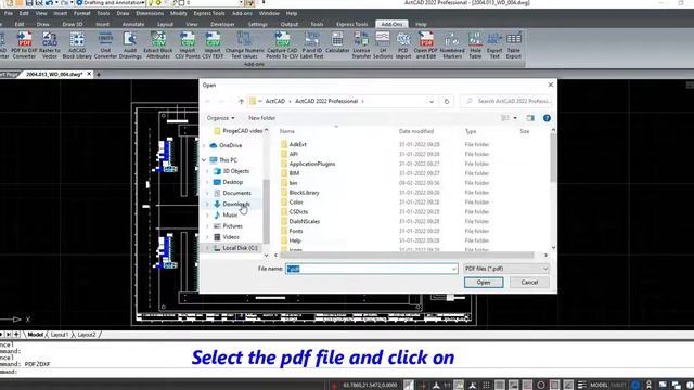 ActCAD│PDF TO DXF Converter смотреть онлайн