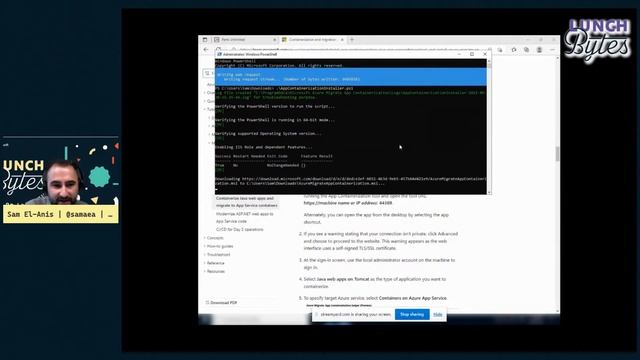 LunchBytes - Application Modernization for .NET & Java Apps смотреть онлайн