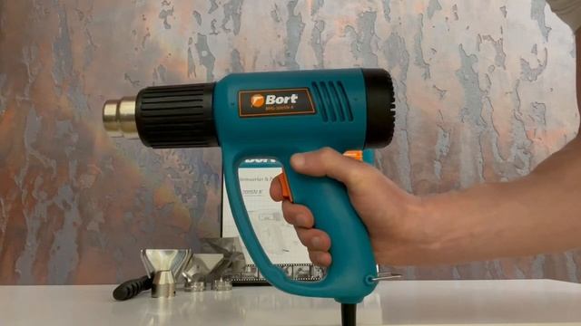 Технический фен Bort BHG-2005N-K смотреть онлайн