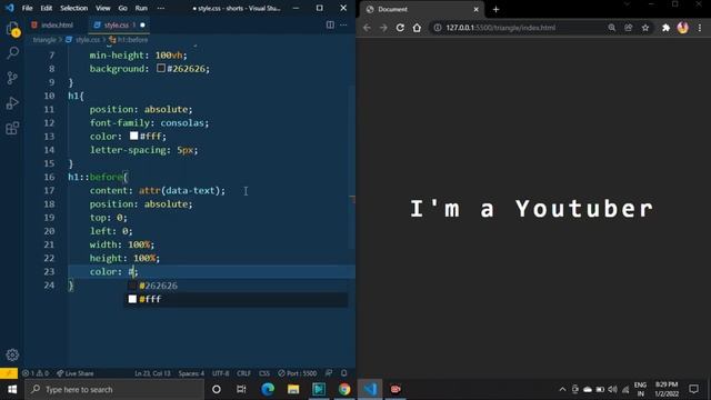 Css Text Typing Animation Using Only Html & Css | Codes Tutorials смотреть онлайн