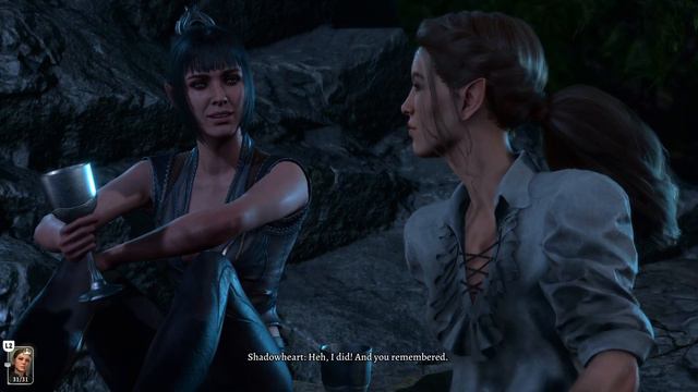 1st Shadowheart Romance Scene - All Dialogue Options смотреть онлайн