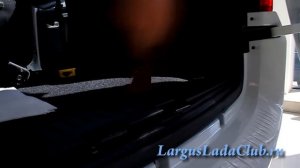 Замена запаски на Лада Ларгус