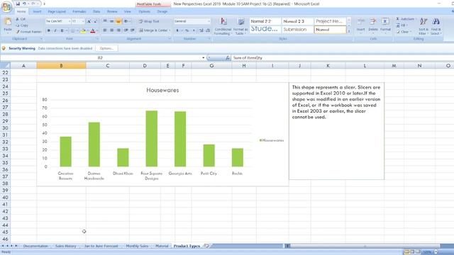 New Perspectives Excel 2019 | Module 10: SAM Project 1b #newperspective #samproject1b #module10 смотреть онлайн