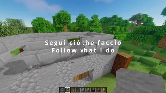 Starter house/casa per iniziare-Minecraft Java 1.19 (SUB ENG) смотреть онлайн