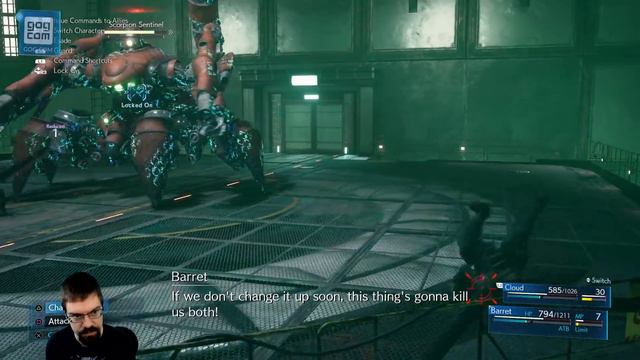 Let's Play Final Fantasy 7 Remake With CohhCarnage - Episode 2 смотреть онлайн
