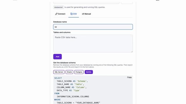 How to import your database schema into AIHelperBot.com | Tutorial смотреть онлайн